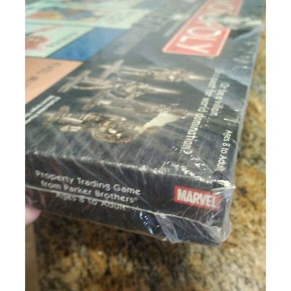 X-Men Collector's Edition Monopoly 8 Collectible Pewter Tokens From 2000 - Picture 11 of 12